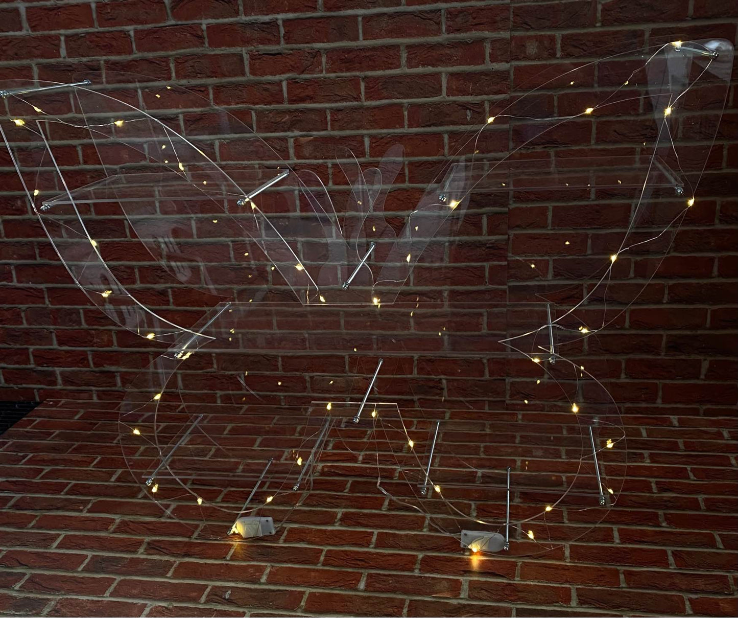 Plexiglass scaffali e alzatine