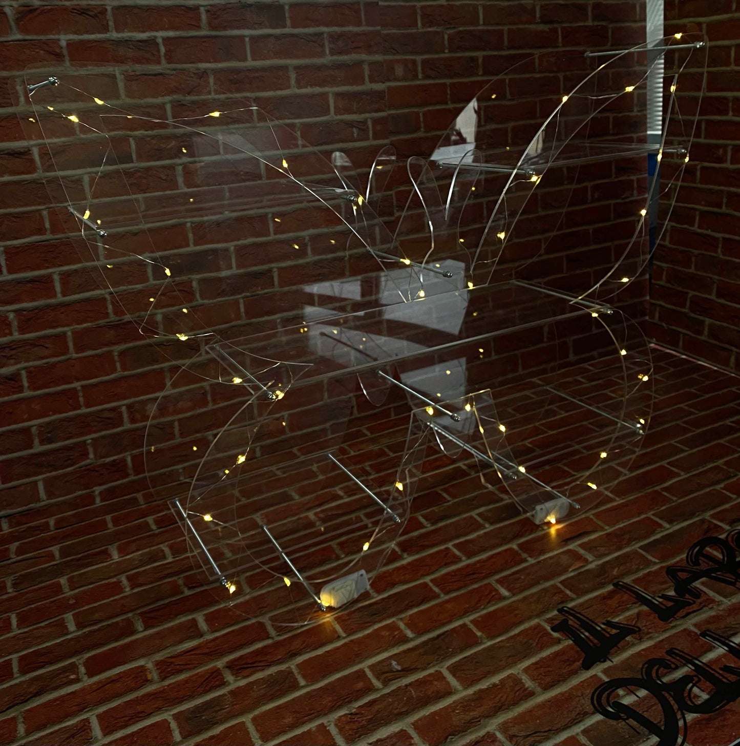 Plexiglass scaffali e alzatine