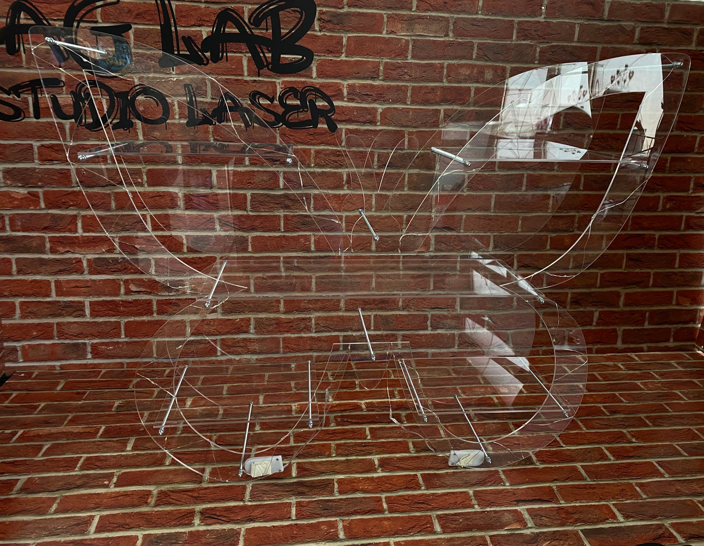 Plexiglass scaffali e alzatine