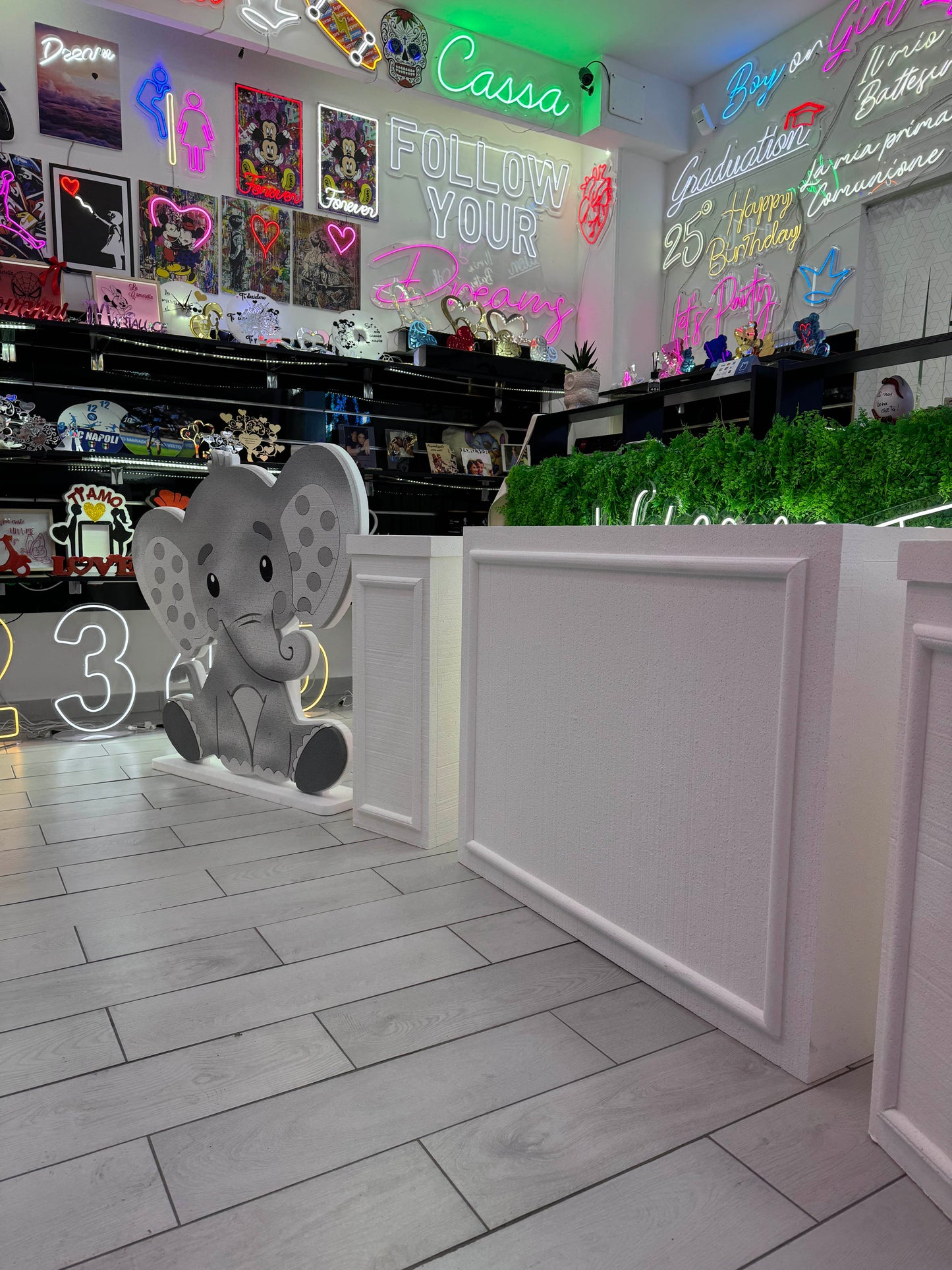 Polistirolo tris boiserie