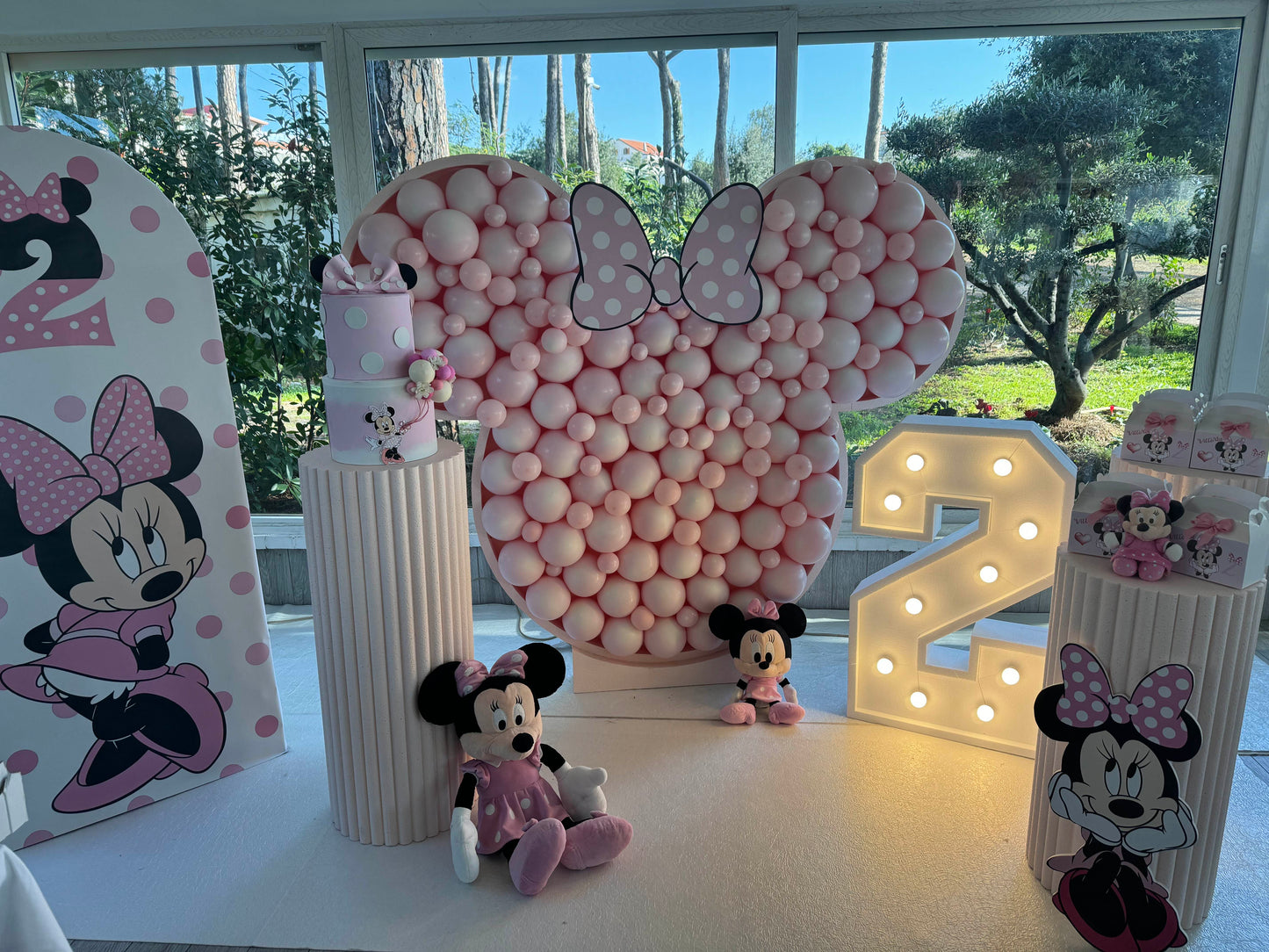 Polistirolo testa Minnie