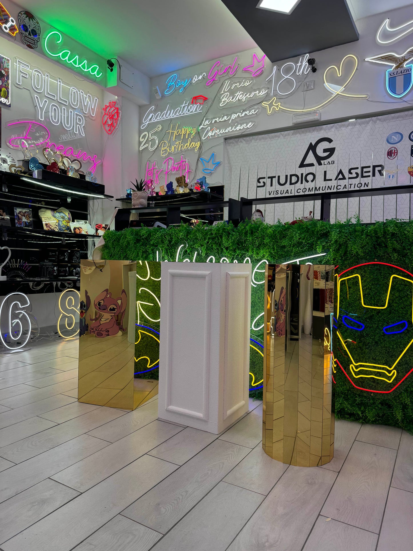 Colonne e cilindri luxury