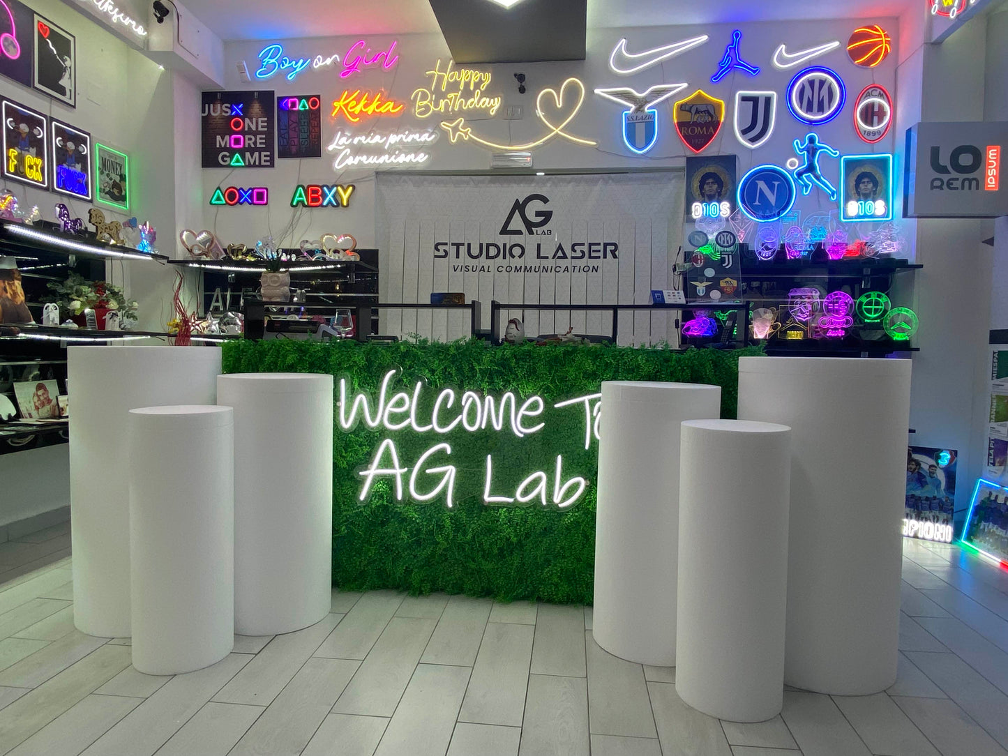 Polistirolo tris cilindri