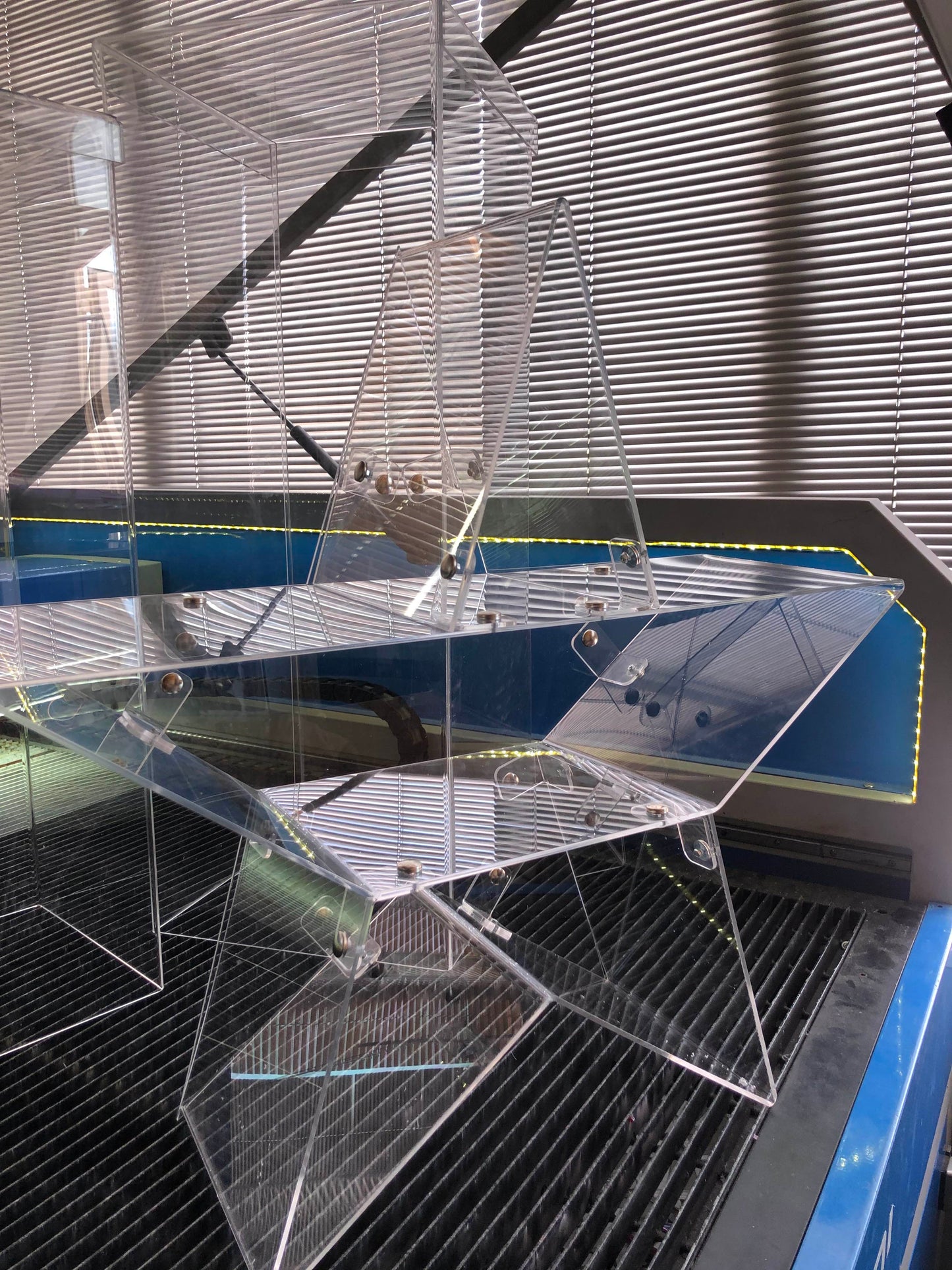 Plexiglass scaffali e alzatine