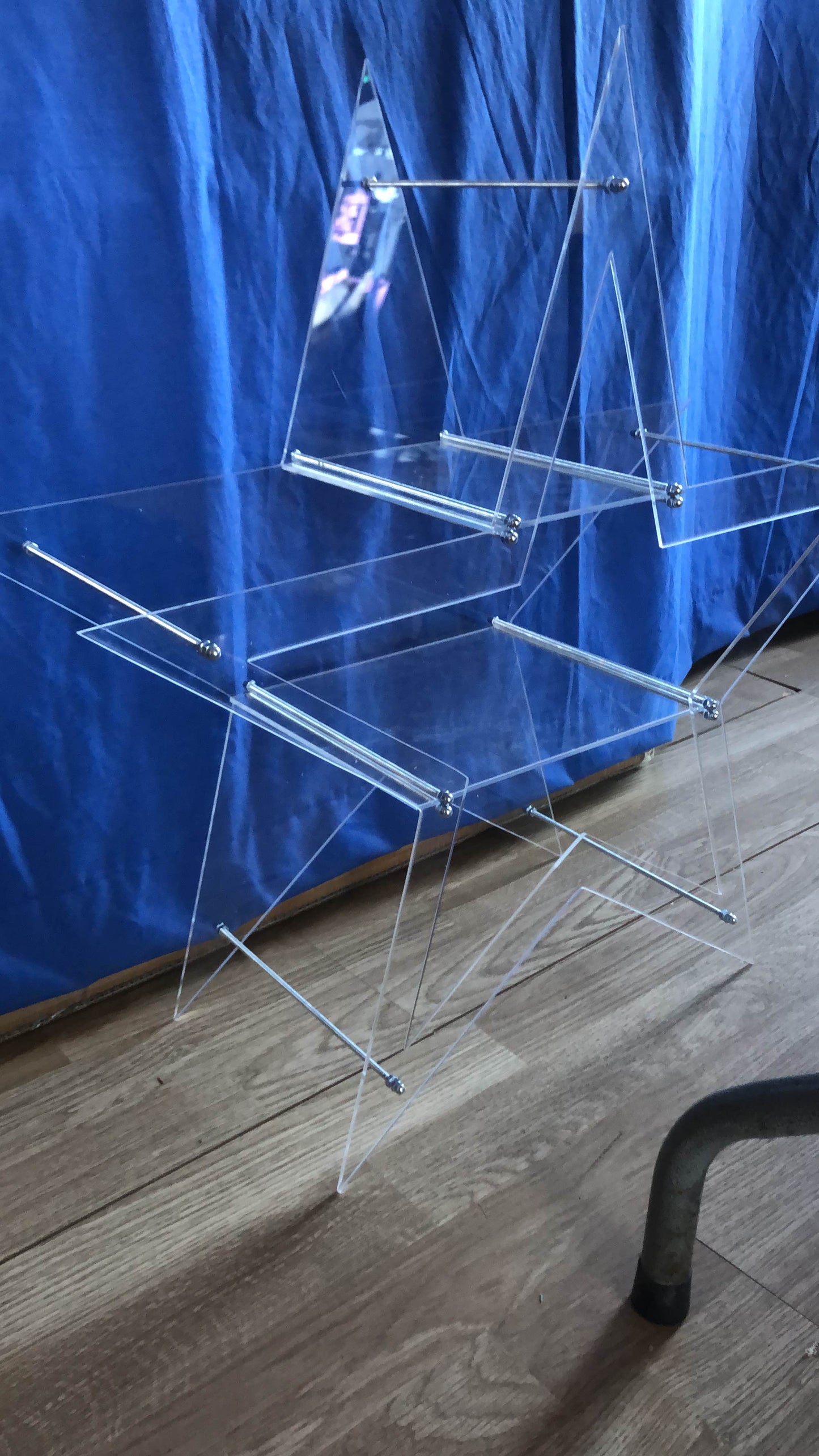 Plexiglass scaffali e alzatine