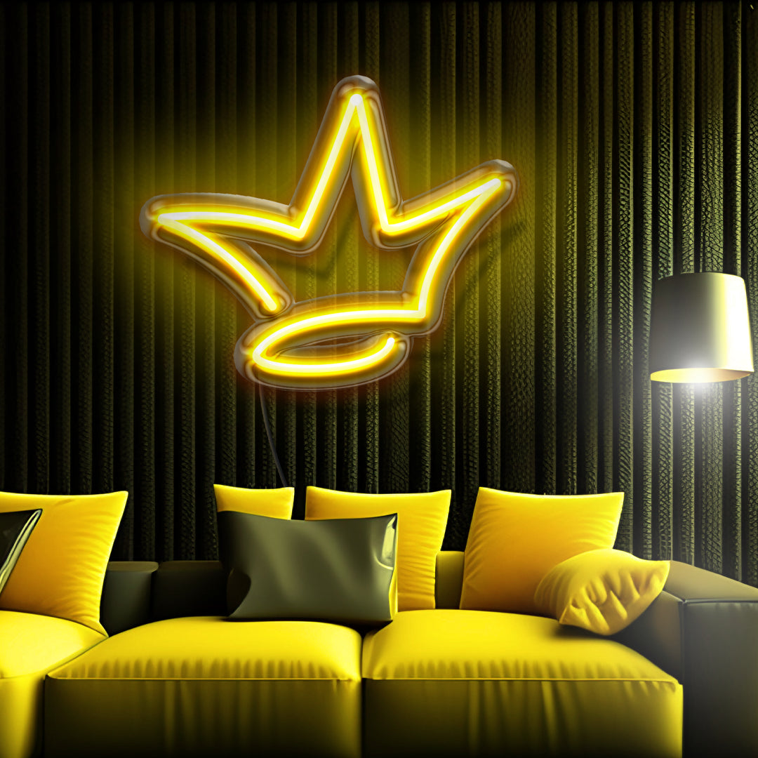 Scritta a LED Corona