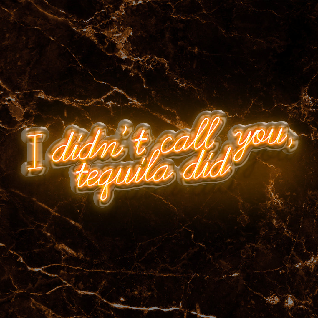 Scritta a LED Tequila 150x47 cm