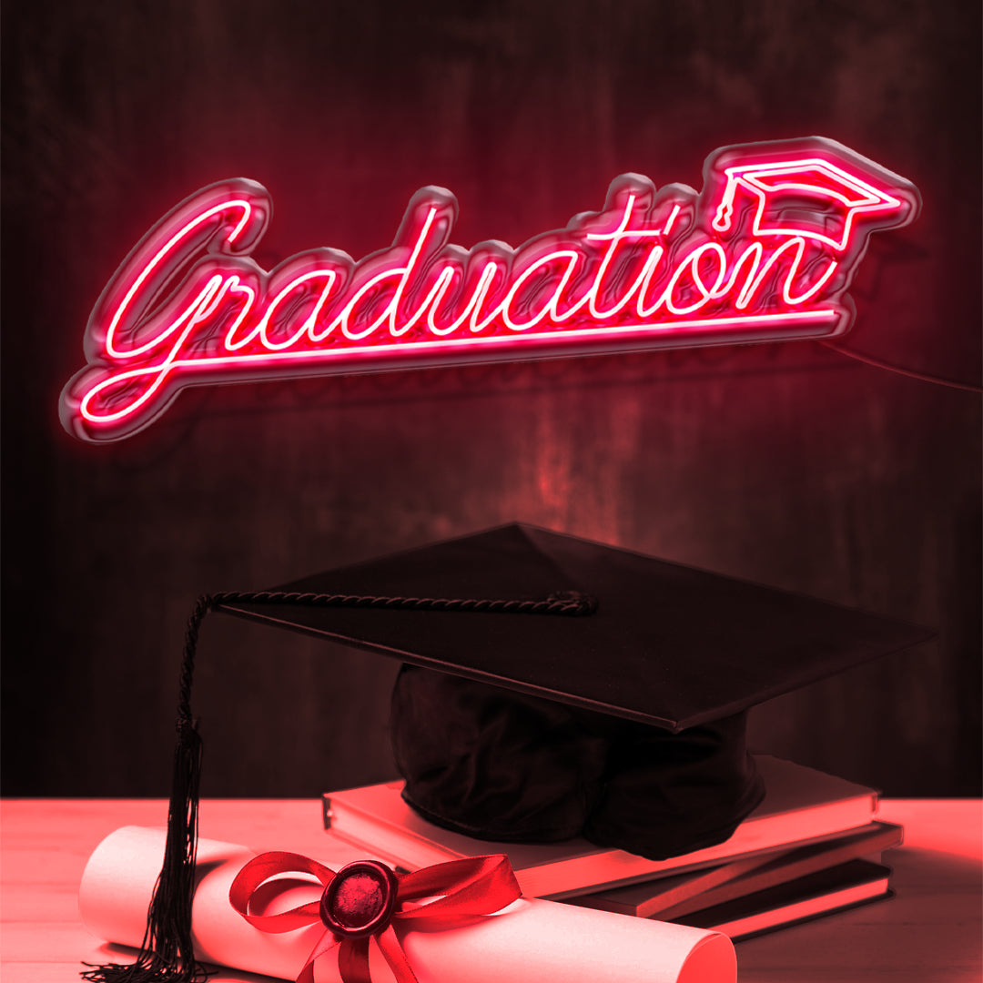 Scritta a LED Graduation 100x30 cm