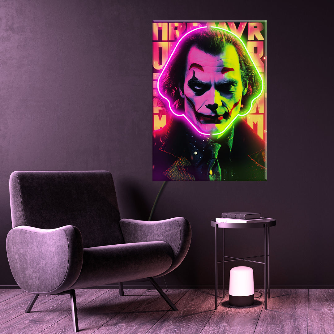 Quadro in Forex Joker a LED