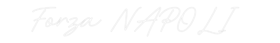 Custom Neon: Forza NAPOLI