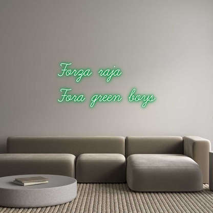 Custom Neon: Forza raja 
...