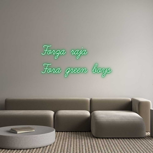 Custom Neon: Forza raja 
...