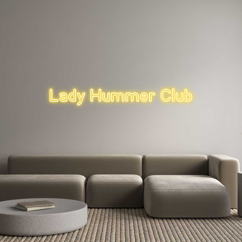 Custom Neon: Lady Hummer C...