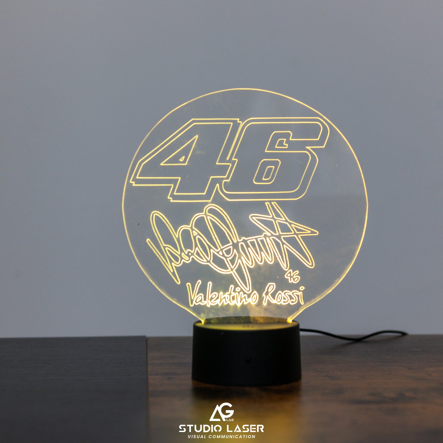 Lampada Led Valentino Rossi Firma