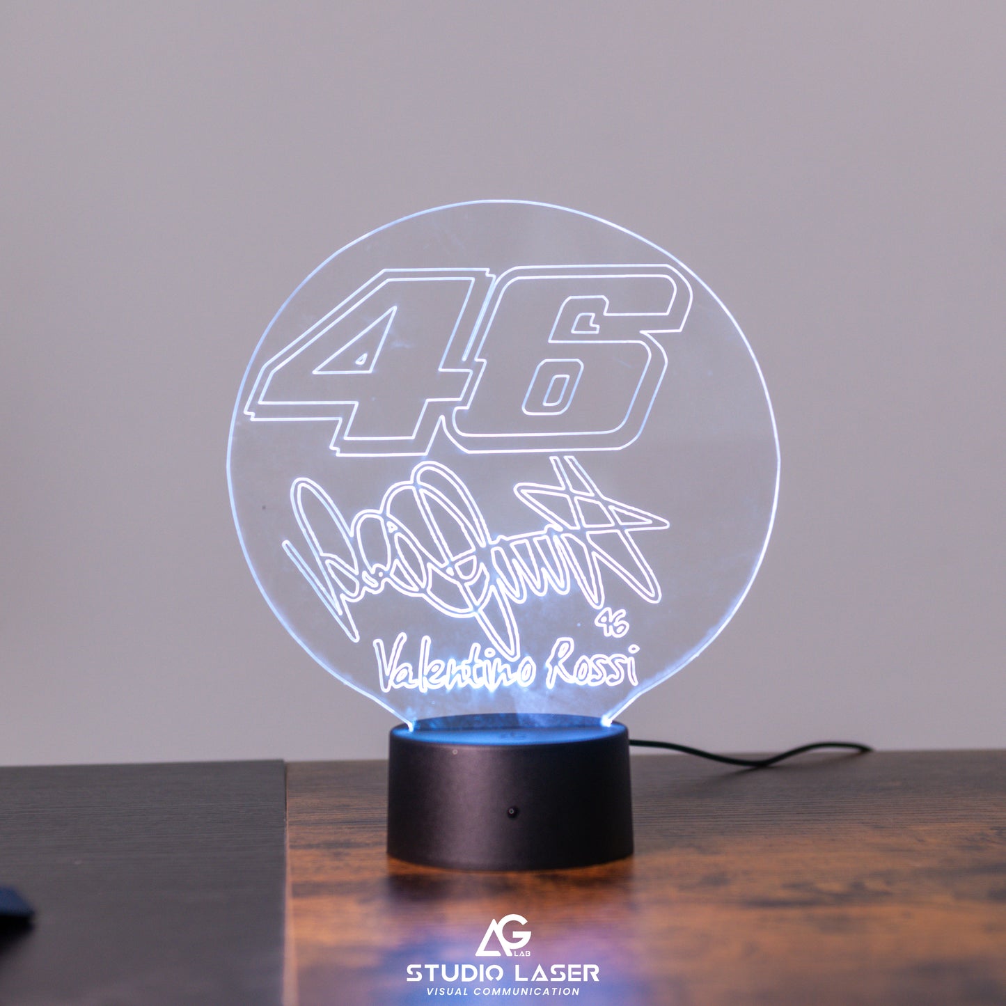 Lampada Led Valentino Rossi Firma