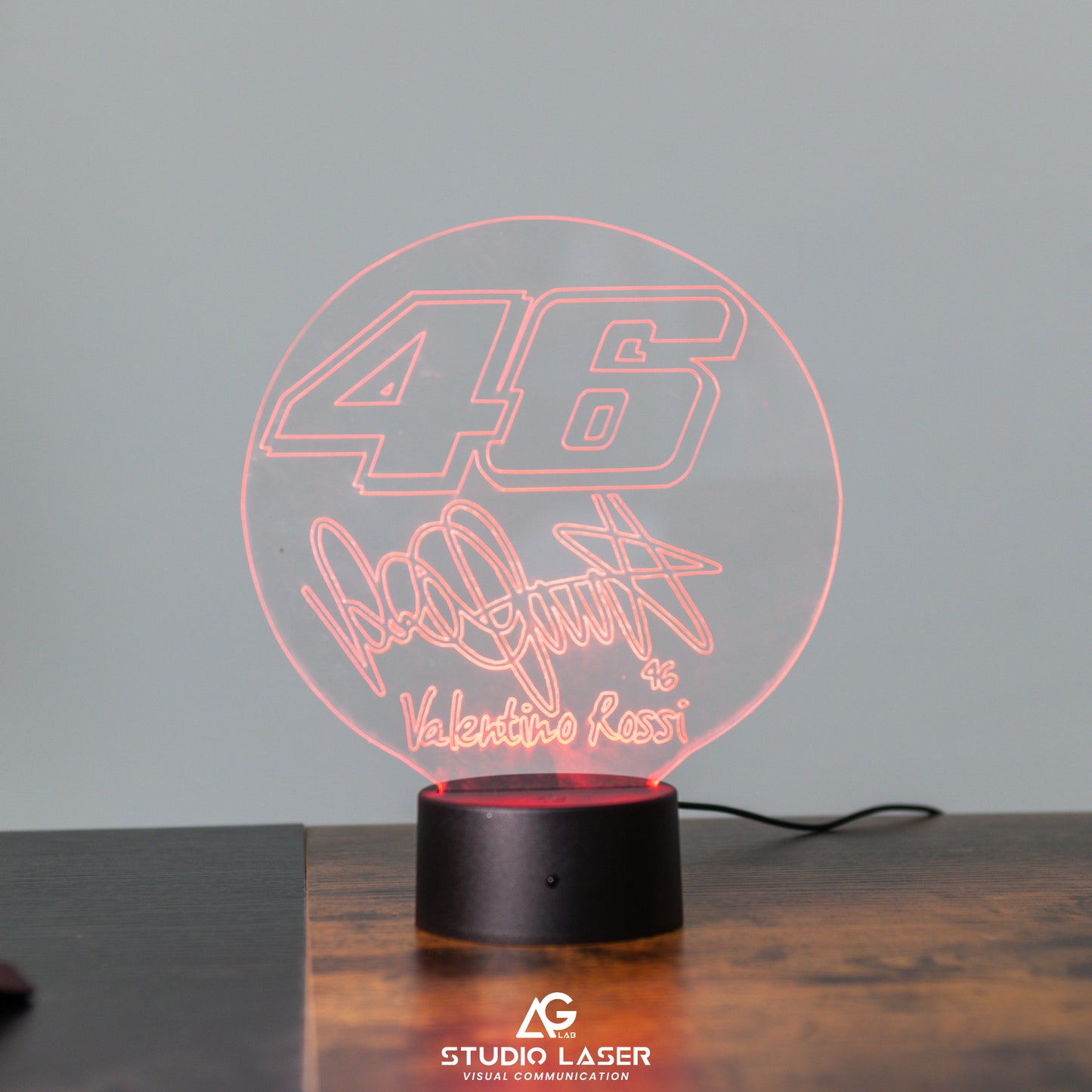 Lampada Led Valentino Rossi Firma
