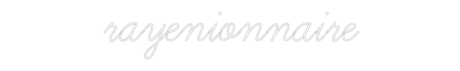 Custom Neon: rayenionnaire