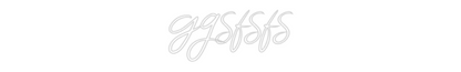 Custom Neon: ggsfsfs