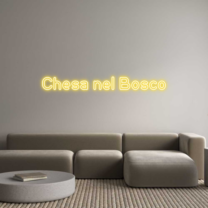 Custom Neon: Chesa nel Bosco