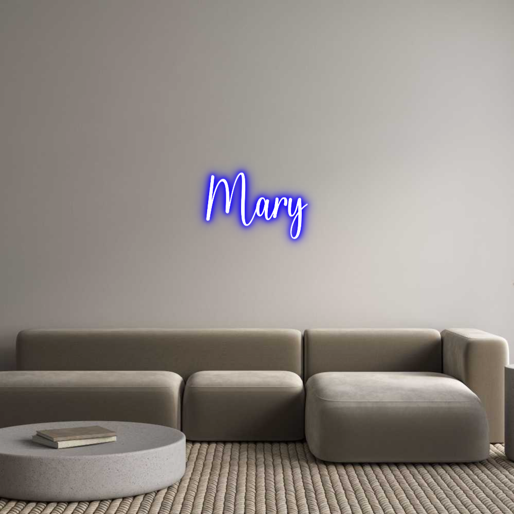 Custom Neon: Mary