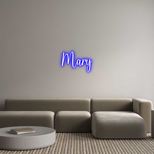 Custom Neon: Mary