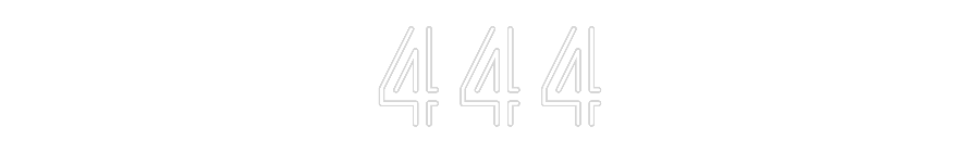 Custom Neon: 444