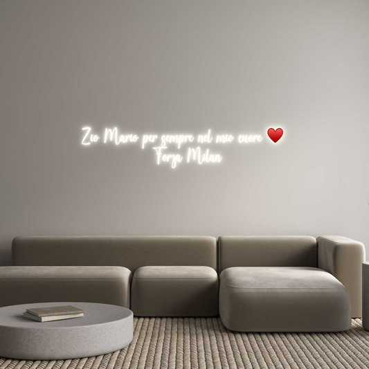 Custom Neon: Zio Mario per...