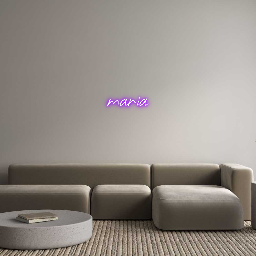 Custom Neon: maria