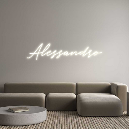 Custom Neon: Alessandro
