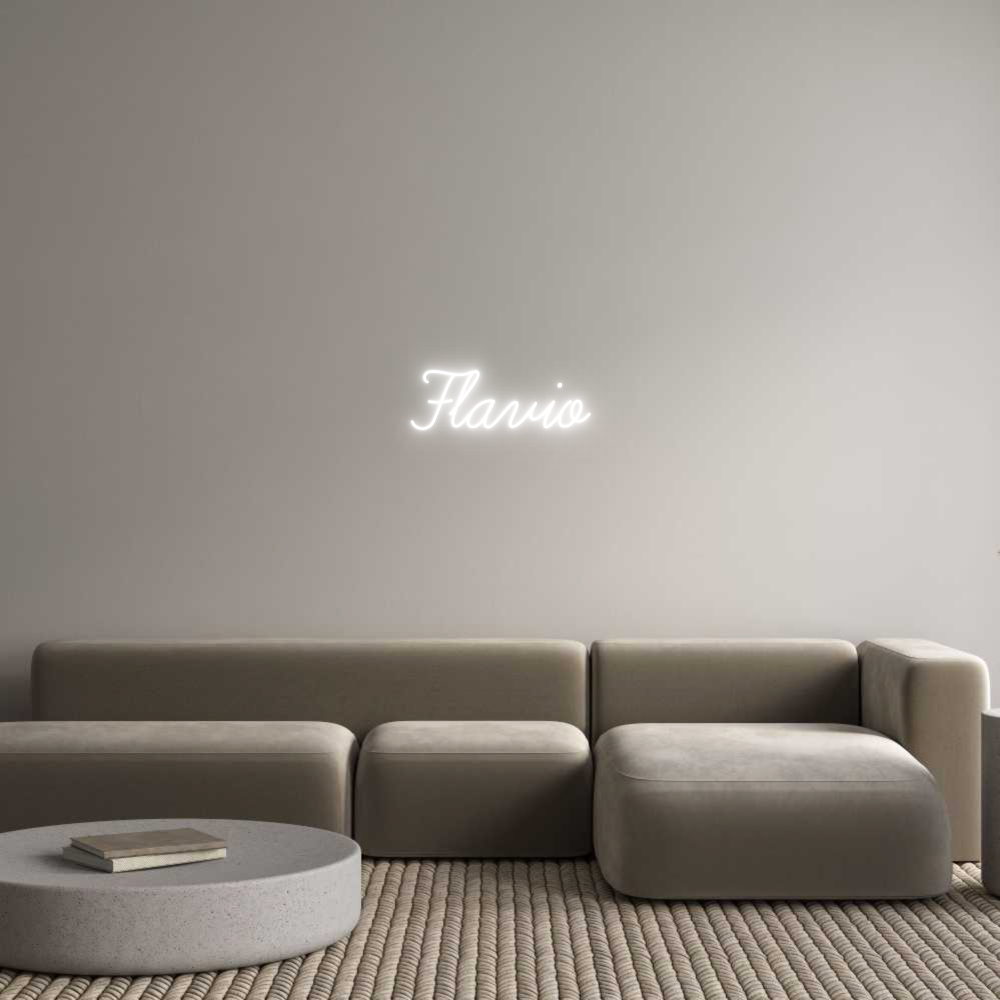 Custom Neon: Flavio