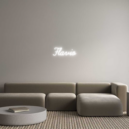 Custom Neon: Flavio